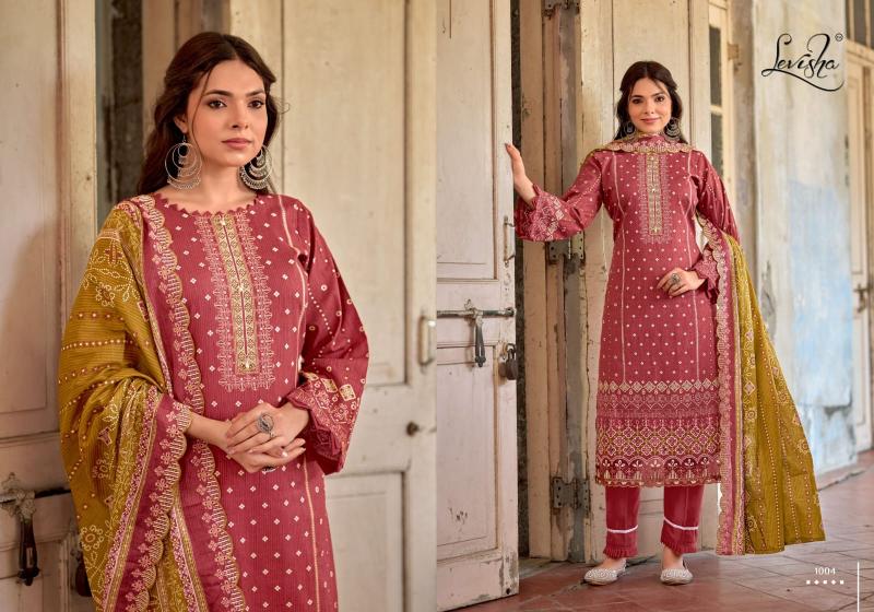 Levisha zubia pakistani style wholesale dress materials online